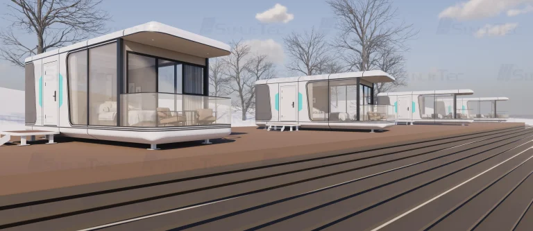 e3 capsule house