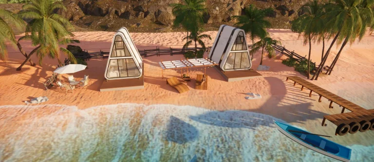 space capsule house