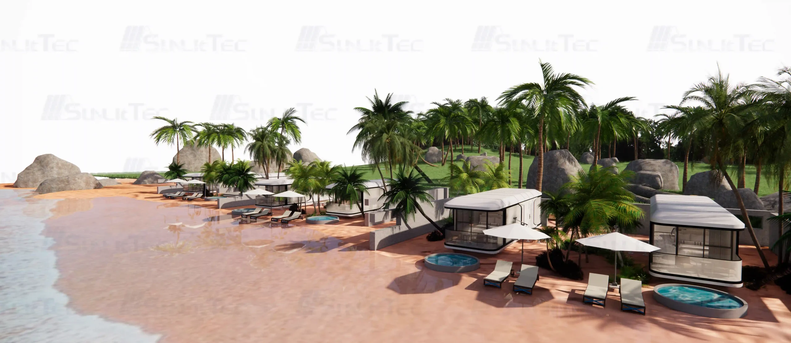 Sunlit Tec’s X7 model space capsule house