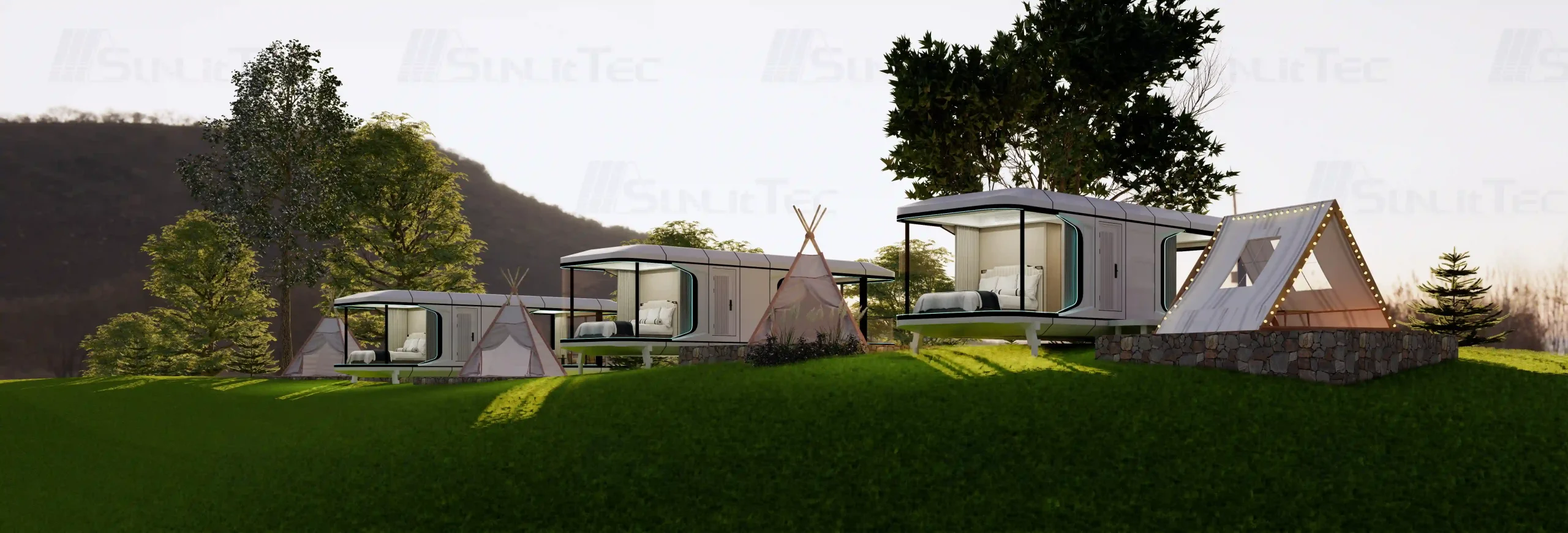 X7 space capsule house