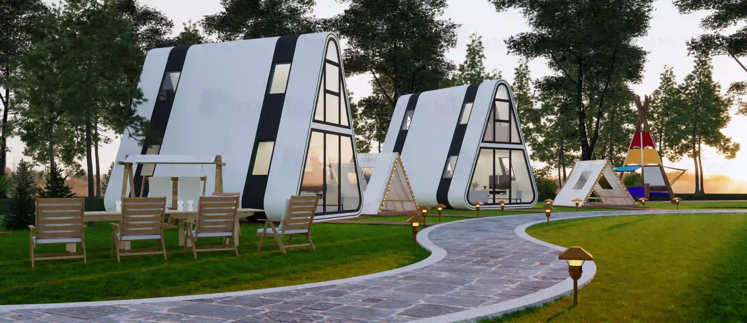 v3 space capsule house