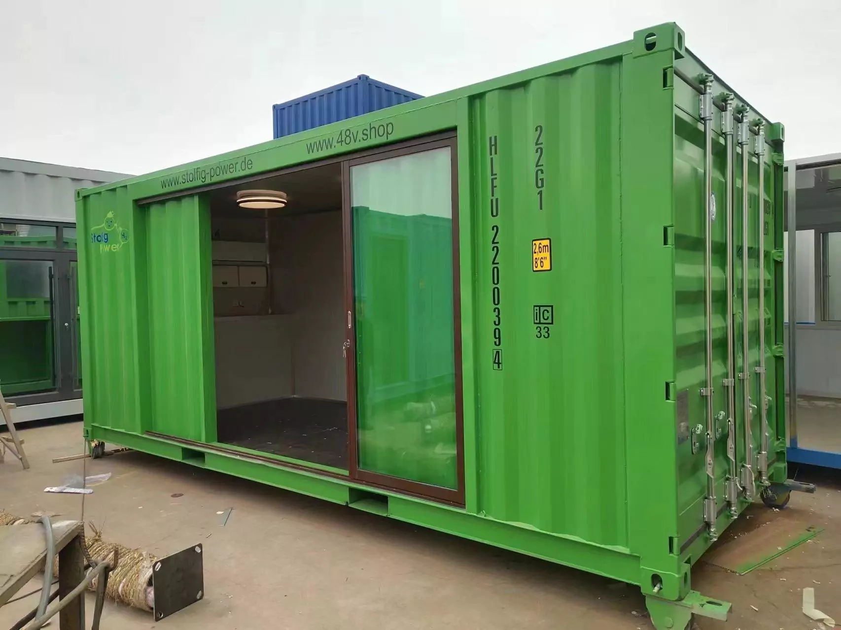 Shipping container houses vs prefabricated container houses – Differences in production processes3sunlit-tec