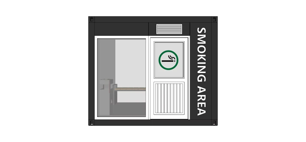 smoking cabin