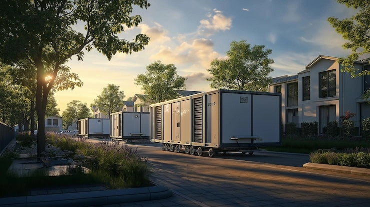 Space Capsule houses in forest