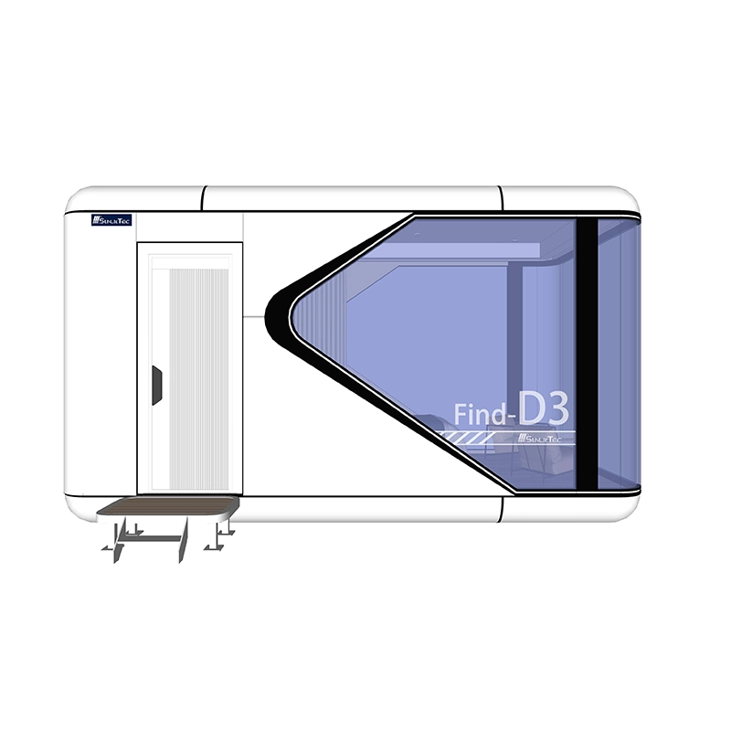 The Role of Apple Cabin Design in Evolving Minimalist Housing Trends1sunlit-tec D3 Small Size Space Capsule