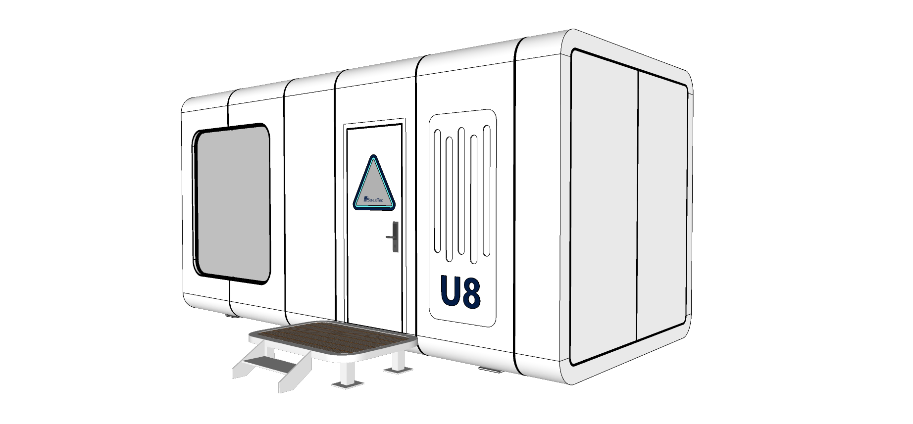 Are Space Capsule Designs Enhancing Expandable Container House Value2sunlit-tec the U8 model