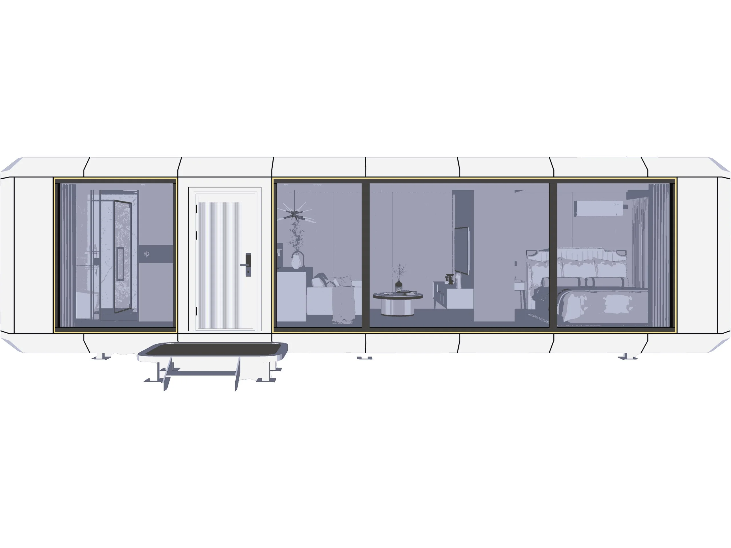 Integrated Space Systems in Urban Smart Communities: Driving Efficiency and Sustainability1sunlit-tec sunlit-tec-space-capsule-interior-panoramic-windows-luxury