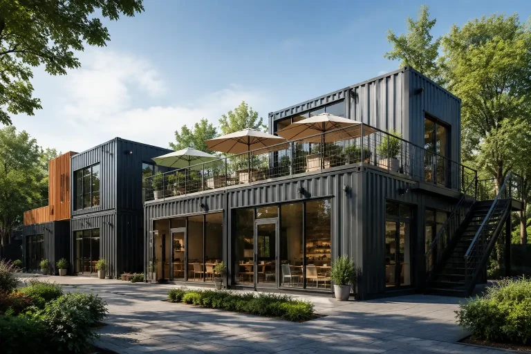 Commercial Container House Manufacturer for Retail, Office and Accommodation Projects