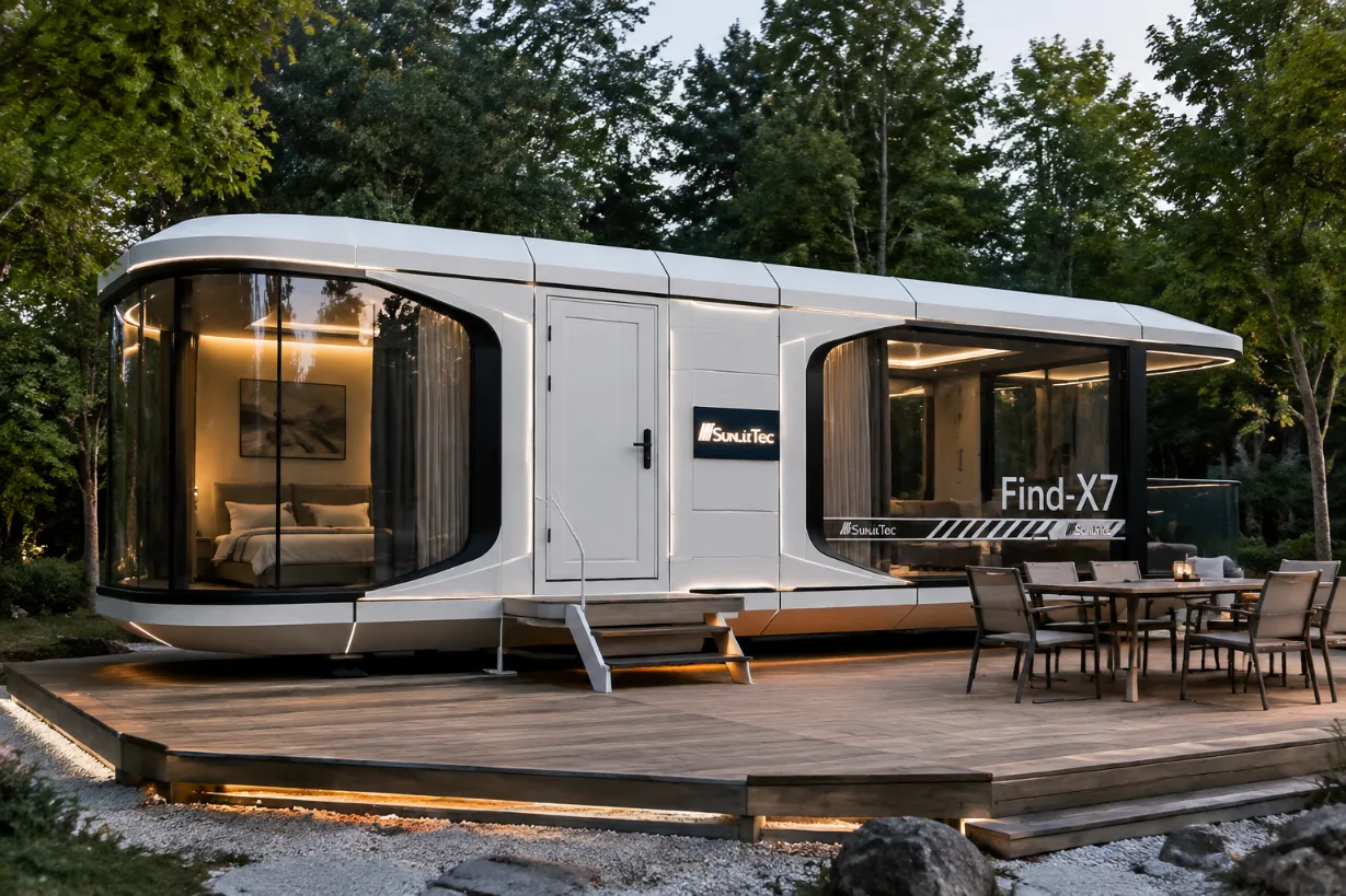 sunlit tec x7 smart prefab home